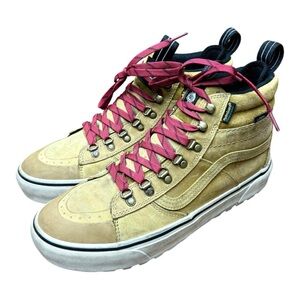 VANS Sk8-Hi DR MTE-2 Sz Wo’s 11 Men 9.5 Waterproof Hiking Boots Shoes Tan/White